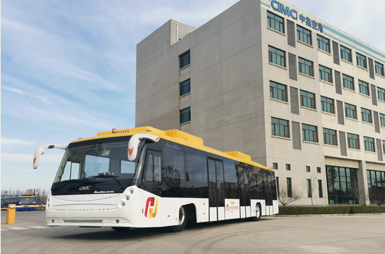 Airline Tarmac Coach สำหรับสนามบิน ความปลอดภัยสูง